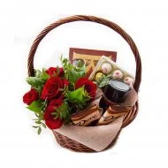 Кофейно-шоколадная корзина Кофейно-шоколадная корзина