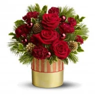 Новогодняя композиция Хрустальная Новогодняя композиция Хрустальная